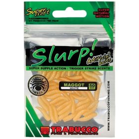   Trabucco Slurp Bait Maggot Natural White Biely umelý kostniak 50ks