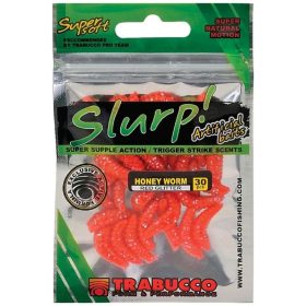   Trabucco Slurp Bait Honey Worm Red Glitter Krvavočervená včelia larva 30ks
