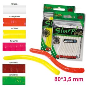   Trabucco Slurp Bait Spaghetti Fluo Yellow Mäkká gumená nástraha 12ks