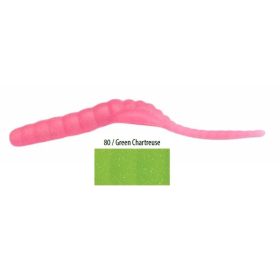   Trabucco Yummy Bait Tail Dancer Chartreuse 5cm Plastová nástraha 8ks