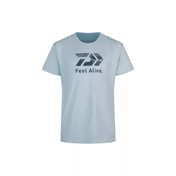 Daiwa D-VEC Trout Light Blue Póló XL