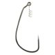 Gamakatsu Worm EWG Hooks Spring Lock Black #4/0 háčik