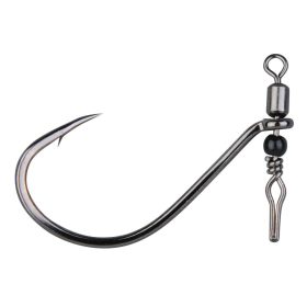   Gamakatsu Preda Swivel Shot Black Hooks #2 Háčik s obratlíkom