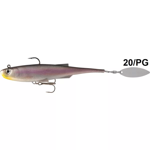 Rapture Mad Spintail Shad 10cm PG Gumová nástraha