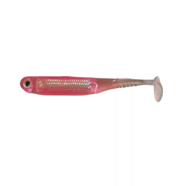 Rapture Mini Minnow Shad Tail 4,5cm pink Shiner Mäkká gumová nástraha 6db