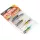 Rapture Power Minnow Set Shad Tail Číra Voda 7,5cm 5gr Mäkká Gumená Návnada 4ks