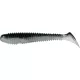 Rapture Ribbed Swing Shad 4cm Black Silver Gumová nástraha 14ks