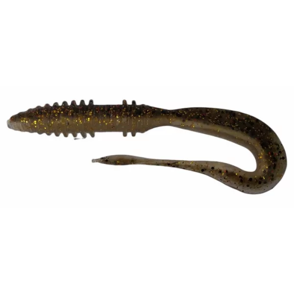 Rapture Mad Worm 10cm Zlatý Shiner Plastová nástraha 10ks