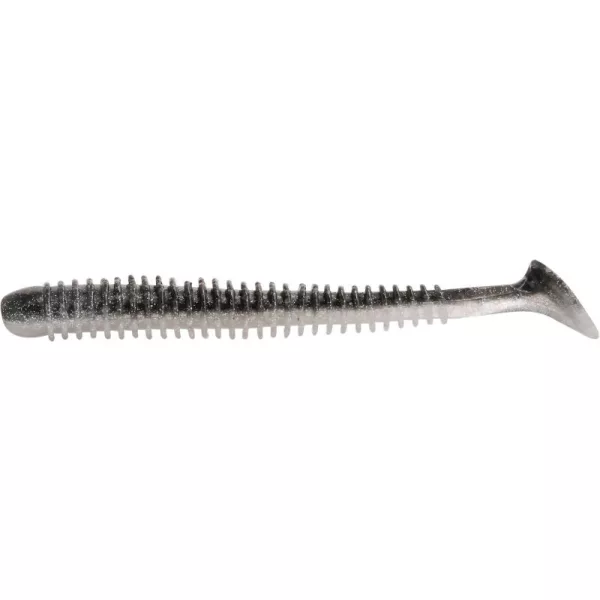 Rapture Rib Slim Shady 8.75cm Black Silver Gumová nástraha 10ks