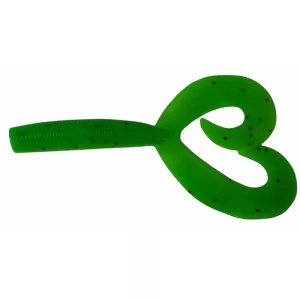 Rapture Twin Grub 9cm Green Lime Plastová nástraha 10ks