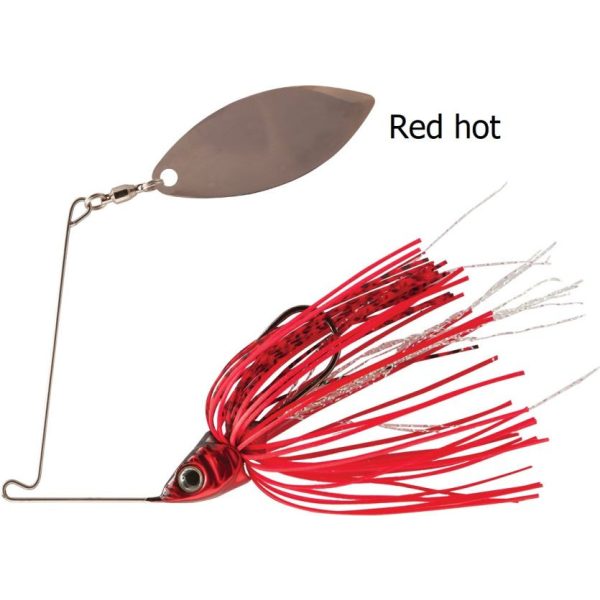 Rapture Sharp Spin Single Willow 14gr Red Hot Spinnerbait