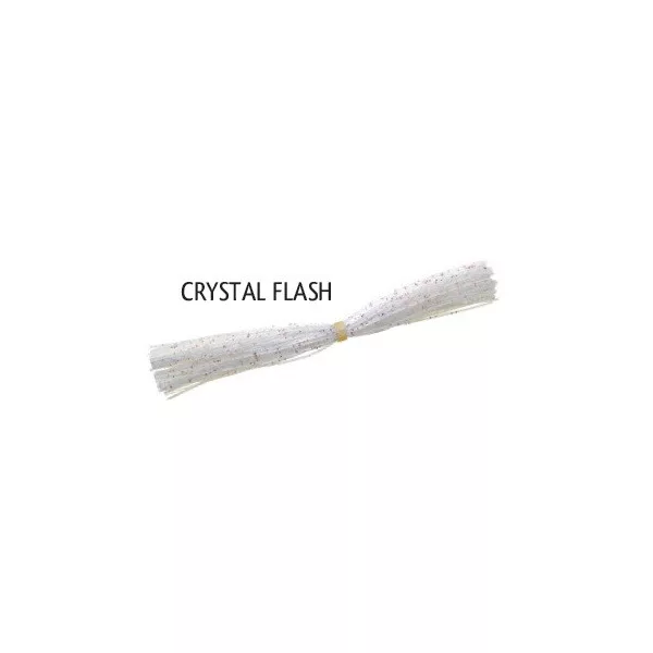 Rapture Spare Skirt Spinner & Jig Crystal Flash Gumová sukňa Plastová Nástraha