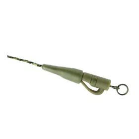   K-Karp DT XTR Clip 90cm Zelená olovená šnúra s rýchloklipom 2ks