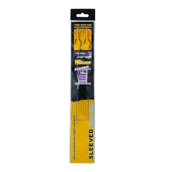 K-Karp Ready Rig Sleeved Chod 06 Monofil Predviazaný Hák 2ks