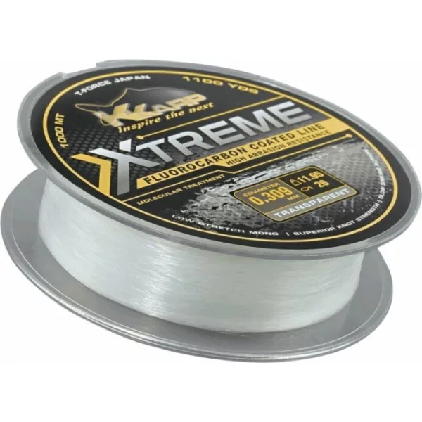 K-Karp Extreme Flurocarbon CTD 1000m 0,30mm Monofilný kmeňový vlasec