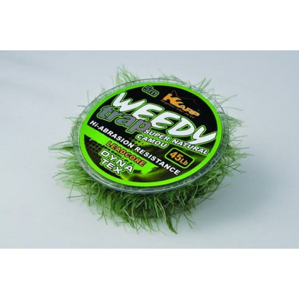 K-Karp Dyna Tex Weedy-Trap Leadcore 5m 45lb Natural Nadväzec
