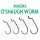 Rapture Magna O Shaugh Worm 1/0 Offset Háčik 10ks