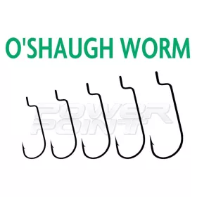 Rapture O Shaugh Worm 2/0 Offset Háčik 10ks