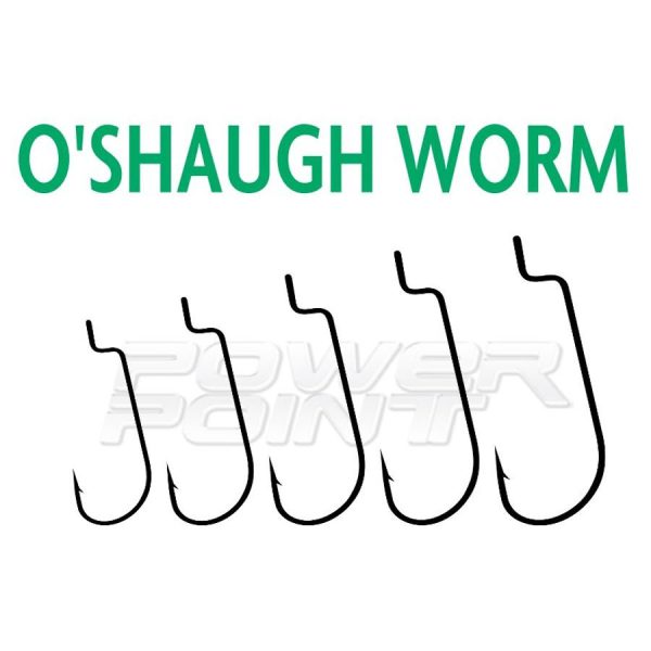 Rapture O Shaugh Worm 2/0 Offset Háčik 10ks