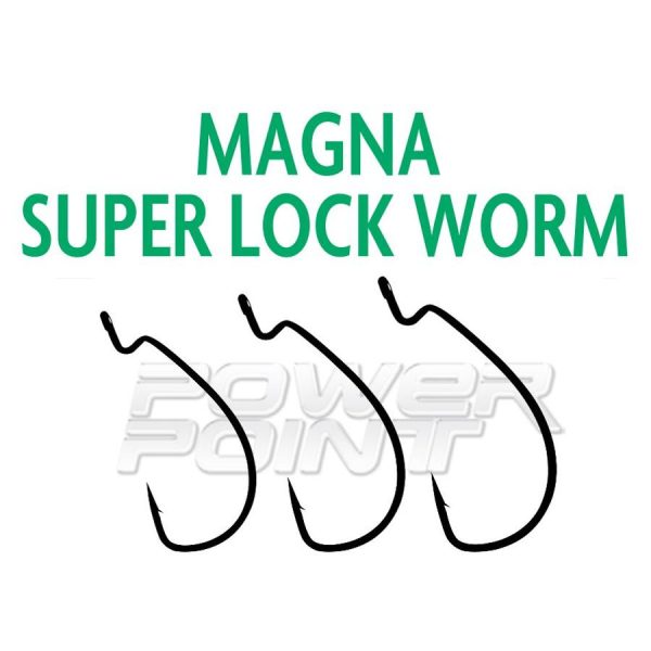 Rapture Magna Super Lock Worm 3/0 Offset Háčik 10ks