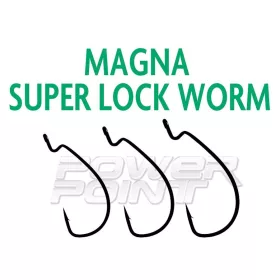 Rapture Magna Super Lock Worm 2/0 Offset Háčik 10ks