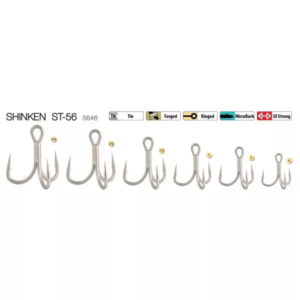 Trabucco Shinken ST-56 TN #2 Trojháčik 5ks