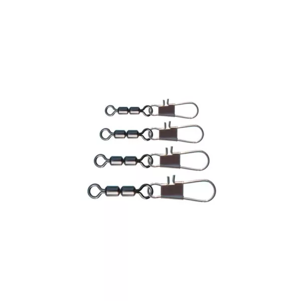 Cralusso Dvojitý obratlík s bezpečnostnou karabínou (6ks/bal) 8