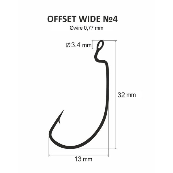 DS Offset wide č. 4. (6ks/balenie)