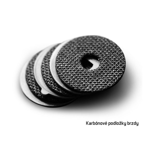 Delphin Karbónová podložka 18mm / 3ks 20,30,40