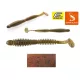 Tiemco Locoism Flexy Shad 7,6cm #102 GP/BKF Plasztik Csali 9db