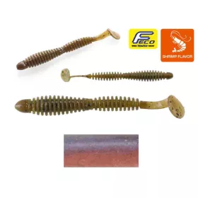   Tiemco Locoism Flexy Shad 8,9cm #002 Na Pro Blue Plasztik Csali 7db