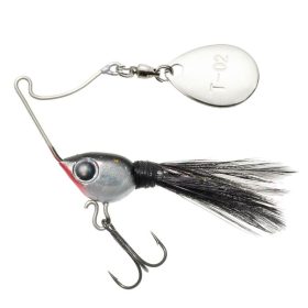   Tiemco Necromancer 6,5gr 4,5cm 03 Holo Silver Black Spinnerbait