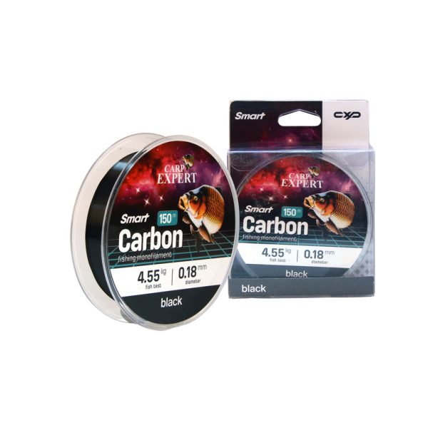 Carp Expert Smart Carbon Fekete 0,40mm Monofil Főzsinór 150m