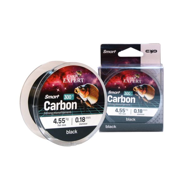 Carp Expert Smart Carbon Fekete 0,50mm Monofil Főzsinór 300m