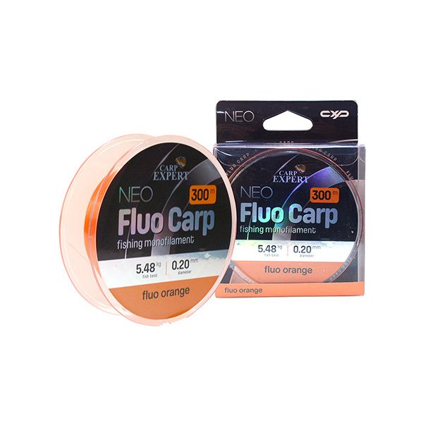 Carp Expert Neo Fluo Carp Fluo Narancs 0,20mm Monofil Főzsinór 300m