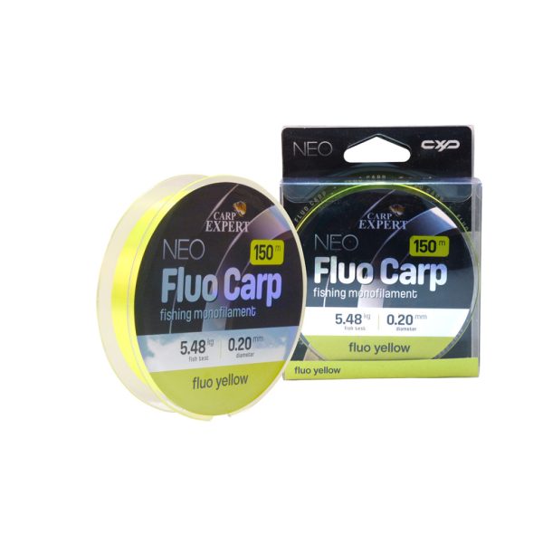 Carp Expert Neo Fluo Carp Fluo Sárga 0,20mm Monofil Főzsinór 150m