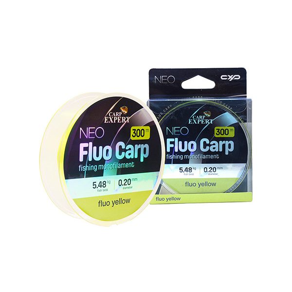 Carp Expert Neo Fluo Carp Fluo Sárga 0,25mm Monofil Főzsinór 300m
