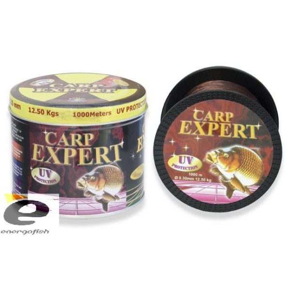 Vlasec Carp Expert Uv 0,25Mm 1000M v plechovej krabičke