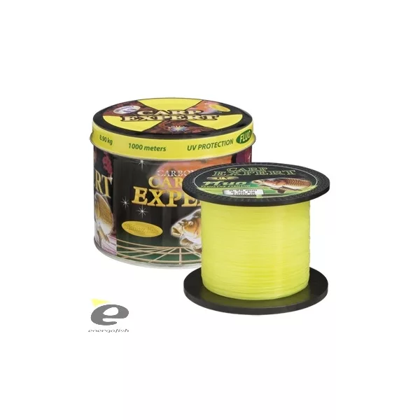 Vlasec Carp Expert UV Fluo 0,30mm 1000m v plechovke