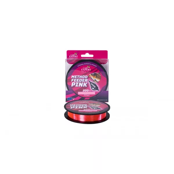 Vlasec Carp Expert Method Feedder Pink 0.30Mm 200M 12,75Kg
