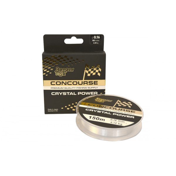 Benzar Concourse Crystal Power 0,16mm 150m Monofilný hlavný vlasec