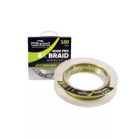   Wizard Edge Pro 8X Braid Olivová Zelená 0,18mm 150m Pletená Hlavná Šnúra