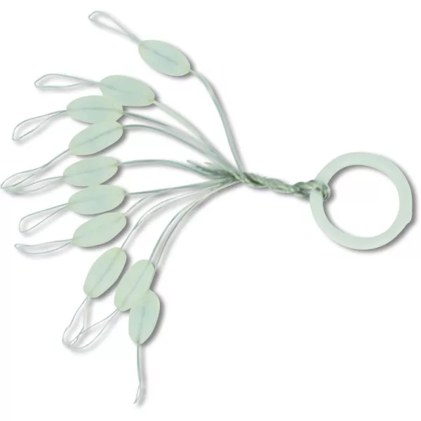 BLACK CAT Silikónová zarážka, oválna 10ks/balenie 7MM