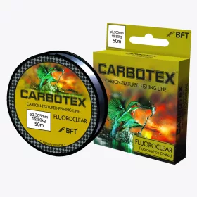 Carbotex Fluoroclear Átlátszó 0,405mm 50m Előkezsinór