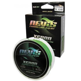 Nevis Xenon 150m 0.35mm Monofilný vlasec-Fluo zelená