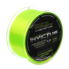   Carp Academy Invictus 600m 0.22mm Monofilný hlavný vlasec-Fluo zelený