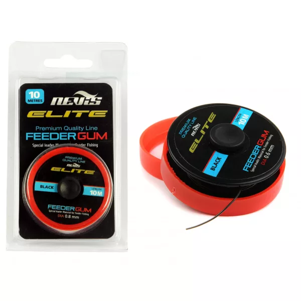 Nevis Elit Black Feeder Guma 1,00mm 10m 10kg