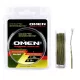 Carp Academy Omen Skinbraid Olive 25Lb 20m 0.44mm Pletená nadväzcová šnúra-Olivovo zelená