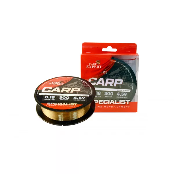 Carp Expert Specialist Carp 300m 0.18mm Monofilný hlavný vlasec