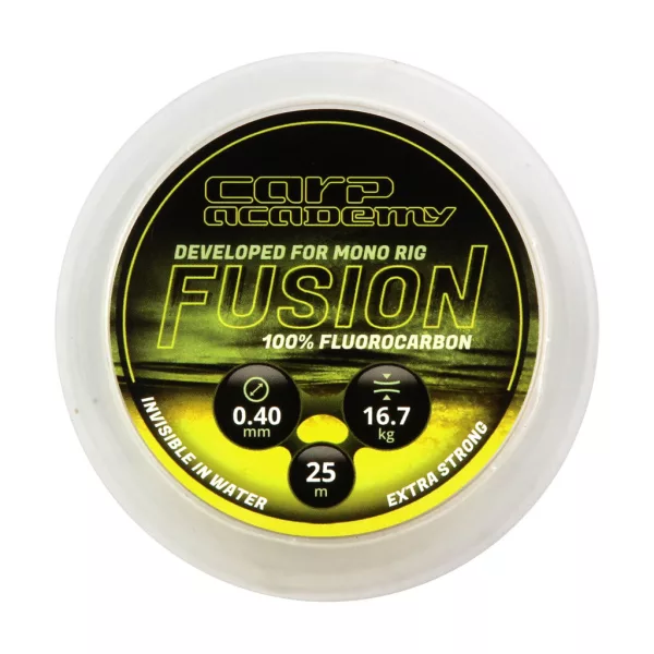 Carp Academy Fusion 0,50mm 25m Priehľadný Fluorocarbon Nadväzcový vlasec
